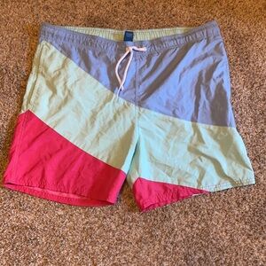 Arizona Colorblock Swim Trunks